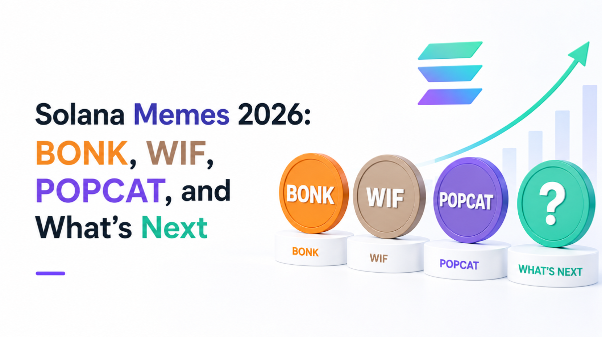 Solana Memes 2026: BONK, WIF, POPCAT, and What's Next