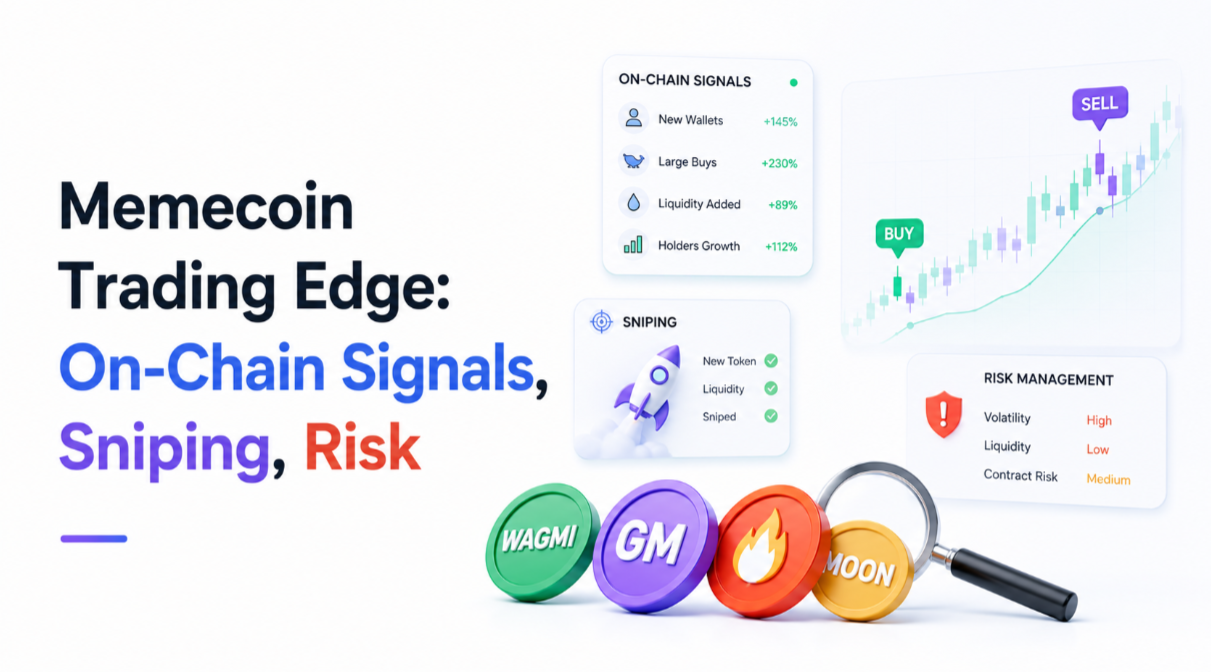 Memecoin Trading Edge: On-Chain Signals, Sniping, Risk