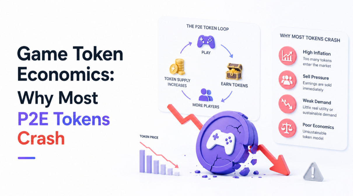 Game Token Economics: Why Most P2E Tokens Crash