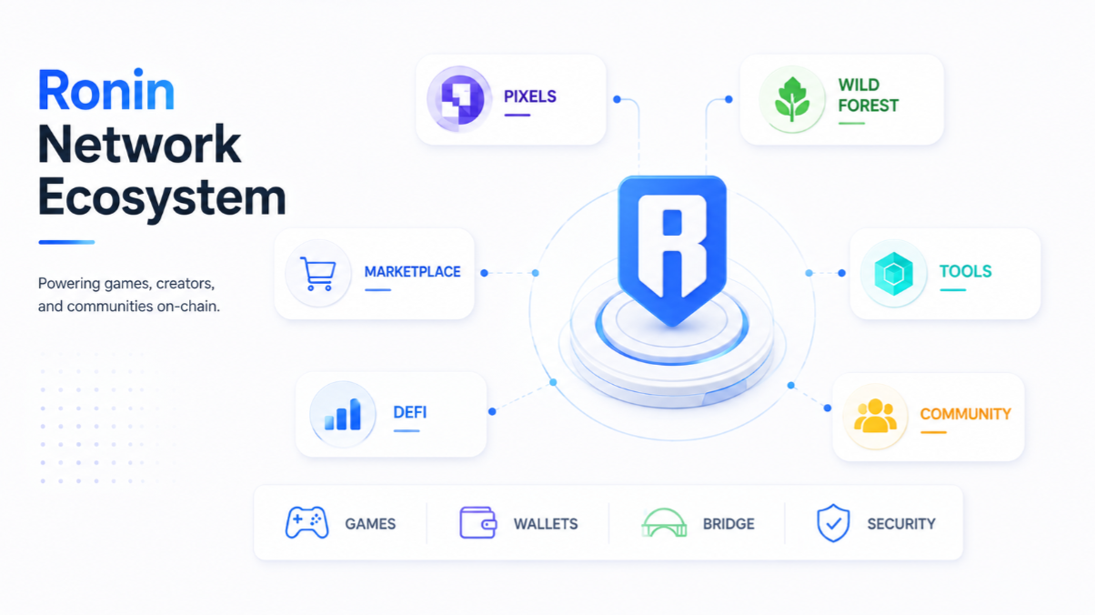 Ronin Network Ecosystem: Pixels, Wild Forest, and More