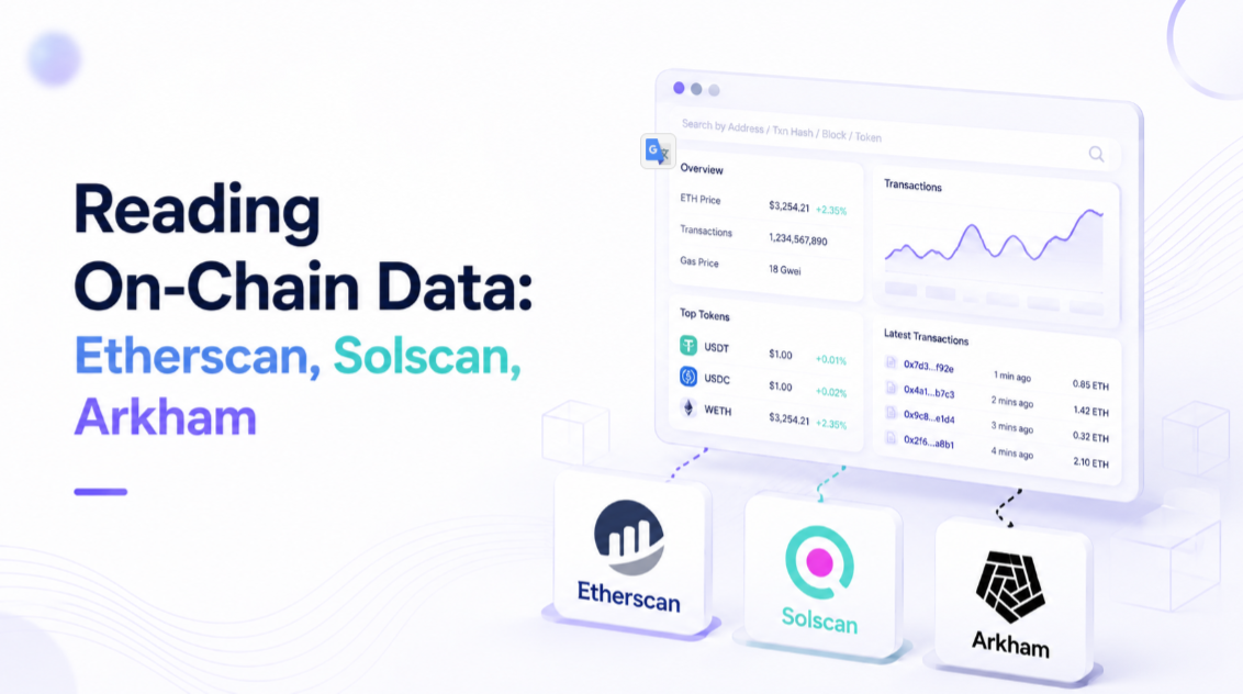 Reading On-Chain Data: Etherscan, Solscan, Arkham