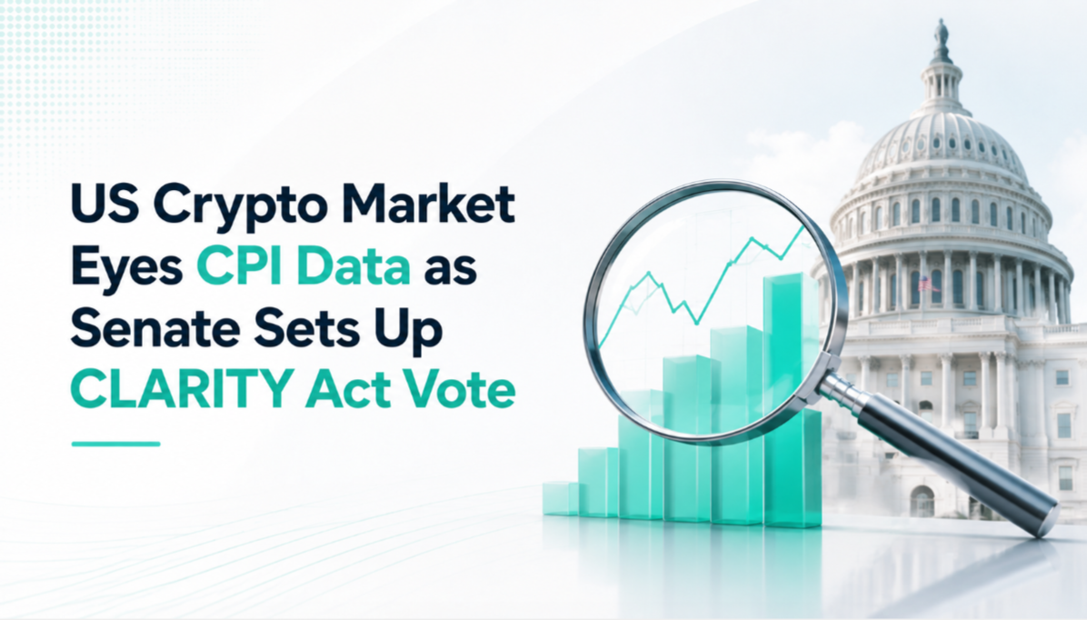 US Crypto Market Eyes CPI Data as Senate Sets Up CLARITY Act Vote