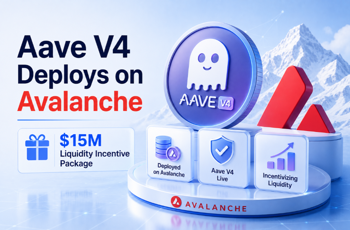 Aave V4 Deploys on Avalanche with $15M Liquidity Incentive Package