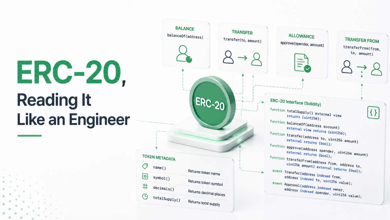 ERC-20, Reading It Like an Engineer