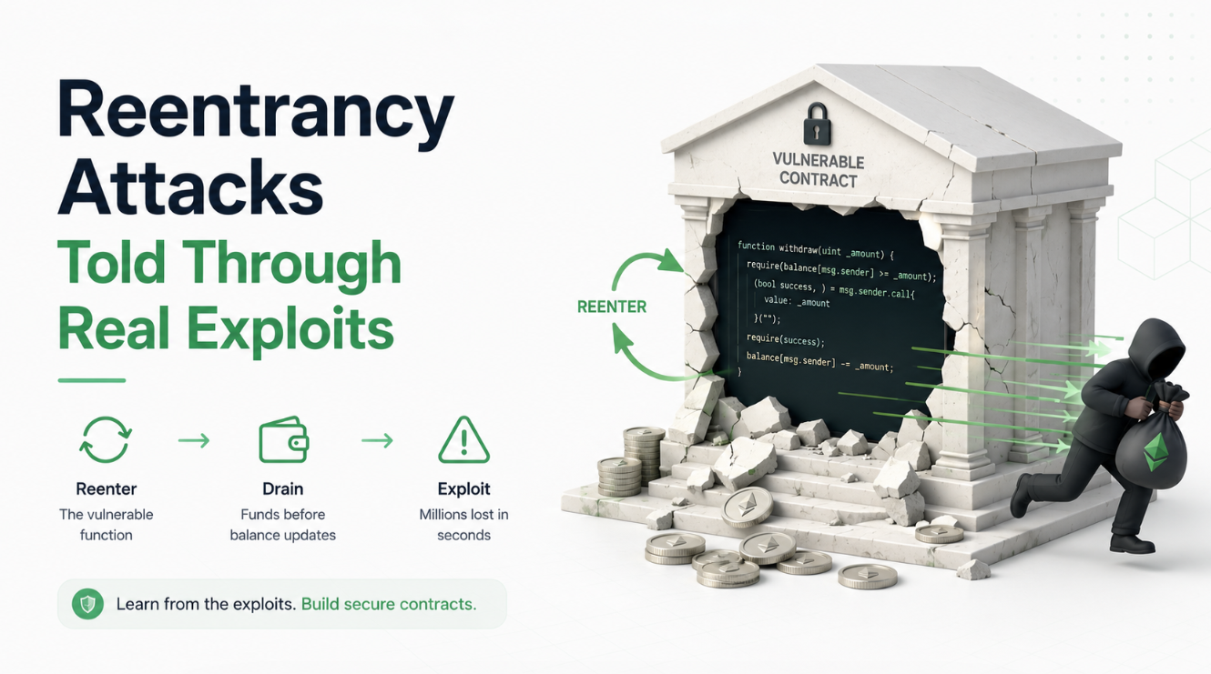 Reentrancy Attacks Told Through Real Exploits