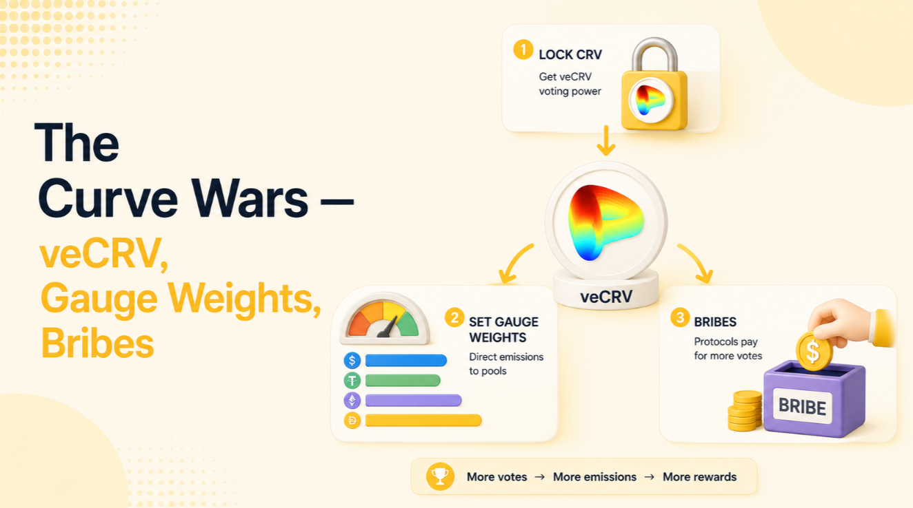 The Curve Wars — veCRV, Gauge Weights, Bribes