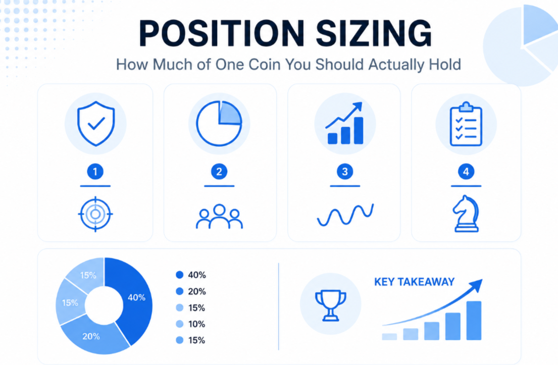 Position Sizing — How Much of One Coin You Should Actually Hold
