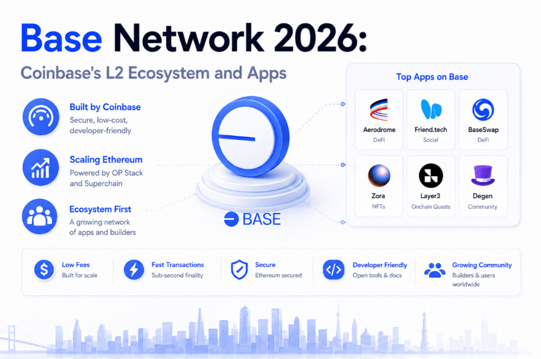 Base Network 2026: Coinbase's L2 Ecosystem and Apps