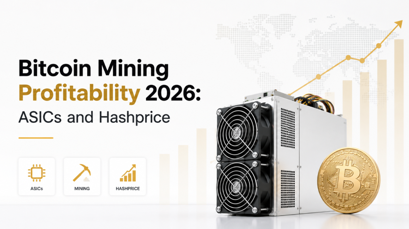 Bitcoin Mining Profitability 2026: ASICs and Hashprice