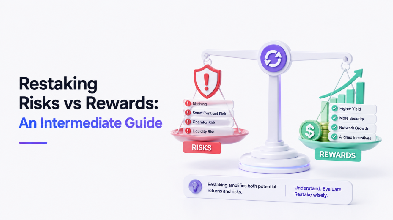 Restaking Risks vs Rewards: An Intermediate Guide