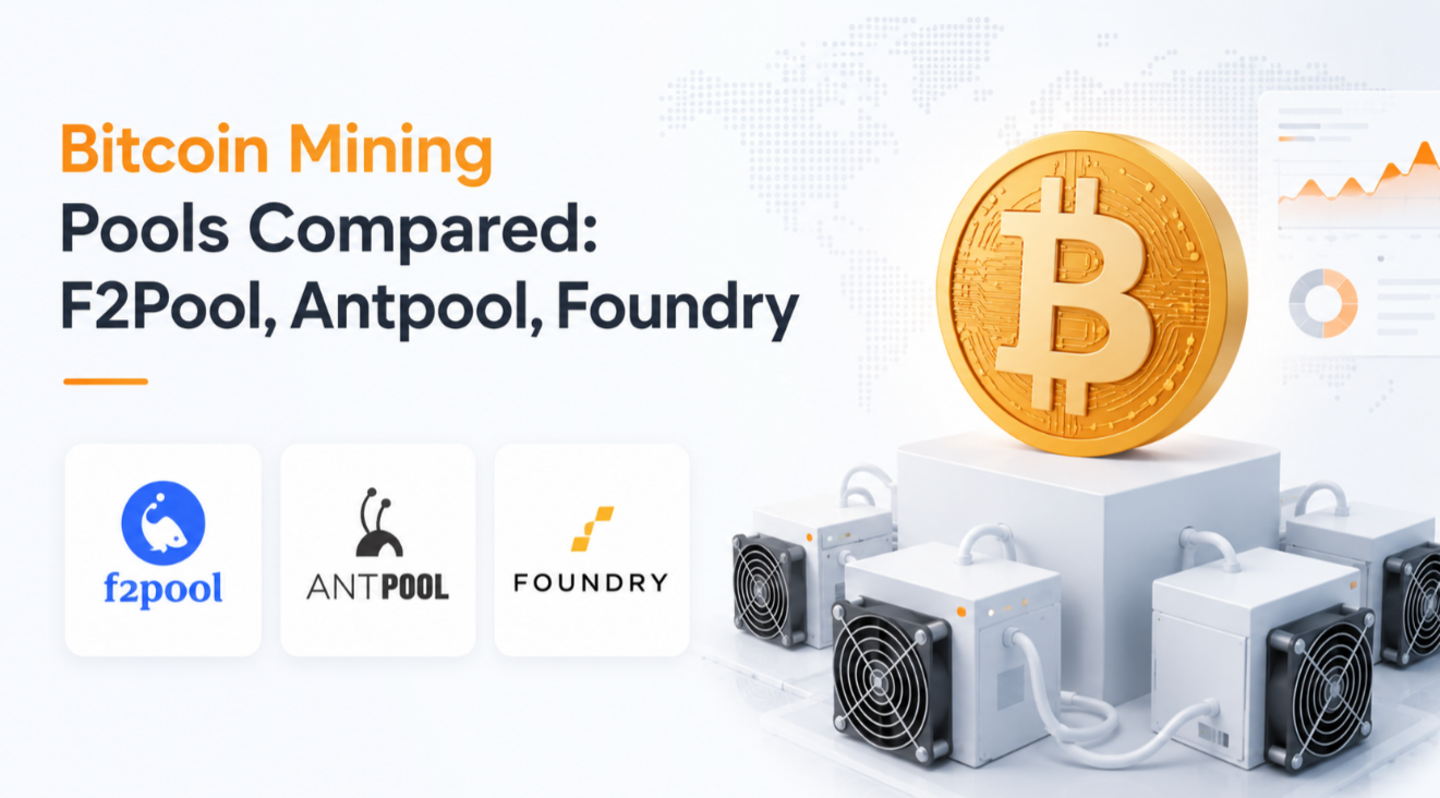 Bitcoin Mining Pools Compared: F2Pool, Antpool, Foundry