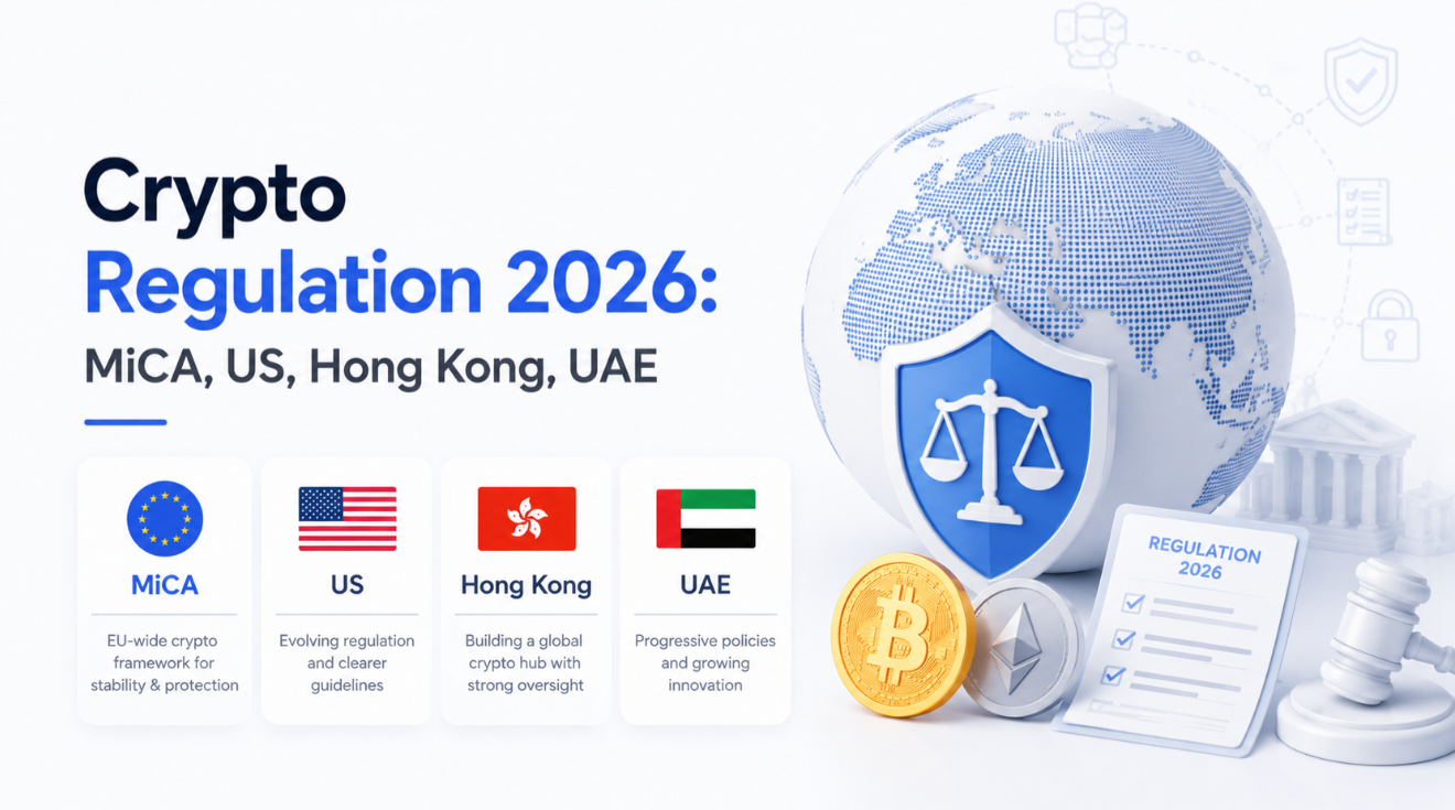 Crypto Regulation 2026: MiCA, US, Hong Kong, UAE
