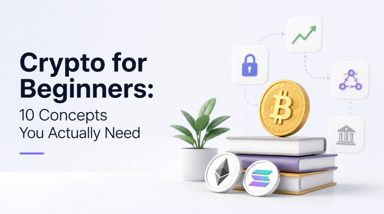 Crypto for Beginners: 10 Concepts You Actually Need